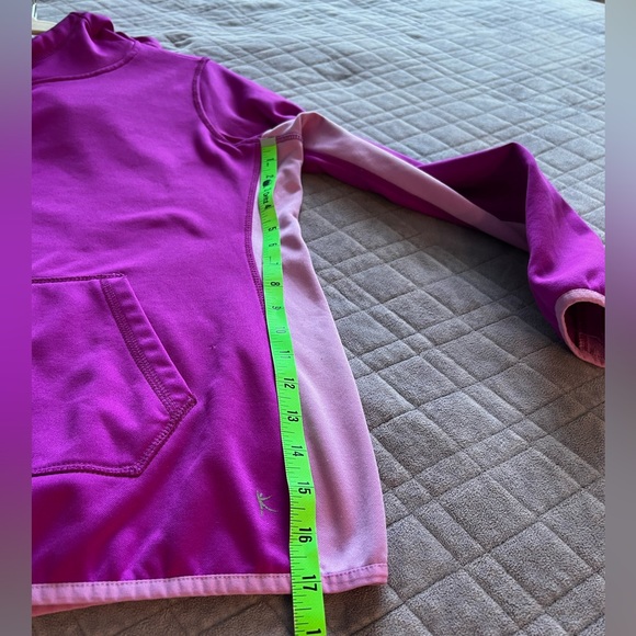 Danskin Girls Magenta/Pink Pullover Hoodie,size 12-14 - Picture 7 of 9
